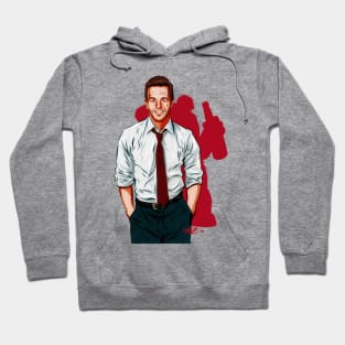 Mark Wahlberg - An illustration by Paul Cemmick Hoodie